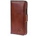Price comparison product image Vintage Brown iPhone XR Real Leather Wallet Case- Premium Leather – Made for Right Handed Users – Avoid Card Corruption – Great Customer Service – Repurposable Packaging - Launch Price RRP £21.95