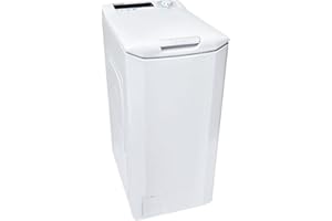 Candy Smart CSTG 28TE/1-11 Lavatrice a Carica dall'Alto, 8 Kg, 1200 Giri, Connettività NFC, Rilevatore Kg, Cicli Rapidi, 41x60x86cm, Classe F, Bianco