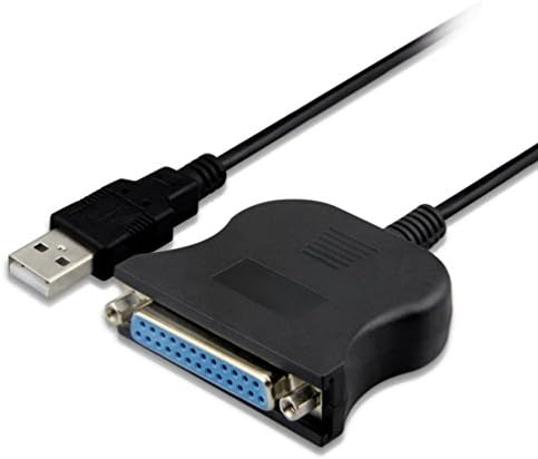 USB to 25 Pin Printer Cable, RTXLEAD USB to DB25 Parallel Printer Cable Adapter Male to Female Connector IEEE 1284 Converter for Laptop Desktop PC Supports Windows, Mac OS, Linux