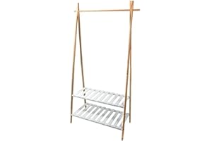 MSV Ropero Bambu con Dos estantes