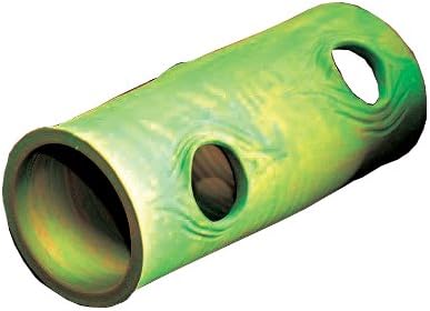 Namiba Terra 6579 Ceramic Lair Tube, Wood Look, Green-Terracotta, 22 x 10 cm, 5 Openings