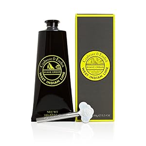 West Indian Lime Shave Cream Tube with Key 100g