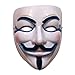 Produktbild Herren Dammen Anonymus Licht Maske V for Vendetta Licht Halloween-Maske Boolavard