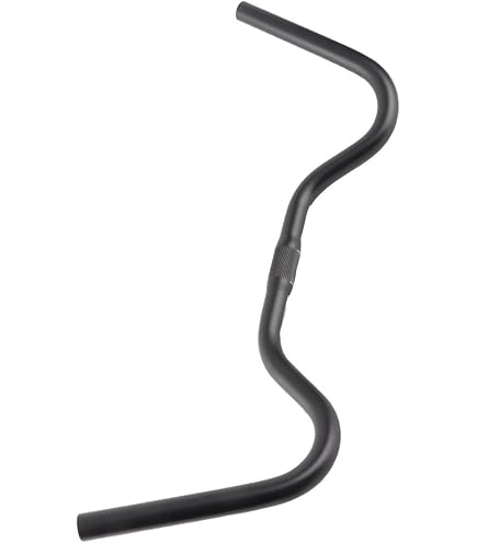 Guidon Vélo Balade Aluminium Double Hauteur 60cm - Type Klaxon - Pour Ville/urbain