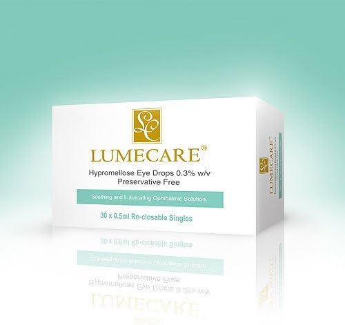 LUMECARE Hypromellose Eye Drops Preservative Free 0.3% 30x0.5mL Re-closable Singles