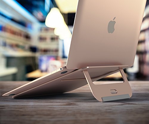 Satechi Aluminium Tragbarer & Verstellbarer Laptop Stand, Klappbarer und leichter Stand für Laptops, Notebooks, und Tablets - 8