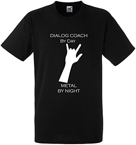 Dialog Coach By Day Metal By Night Unique T Shirt XL