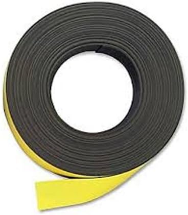 Whiteboard Magnetic Tape 10mm x 5m Roll Yellow