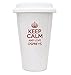 Produktbild Rot Keep Calm und Love Ospreys Eco Tasse TXT 2039