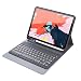 Produktbild Miji Protective IPad Keyboard Case for New 2018 IPad Pro 11" 12.9", Ultra-Thin Protective Auto Sleep Wake Smart Cover with Detachable Wireless Bluetooth Keyboard for IPad Pro 11 Inch (11inch)