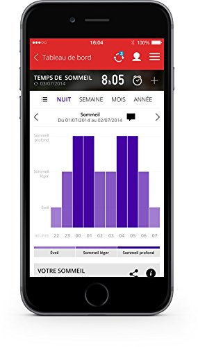 Terraillon Web Coach One Pack Personenwaage/Armband einer Aktivität für Smartphone/Tablet schwarz - 7