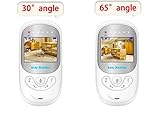 Babyphone mit Kamera für Babys, Sichere Babyüberwachung, 2,4 „pantalla LCD, monitor de bebé, Hohe Reichweite von 200m, TAG-automatische y Nachtsicht, zoom und Gegensprechfunktion, WLAN Teléfono de bebé - 4