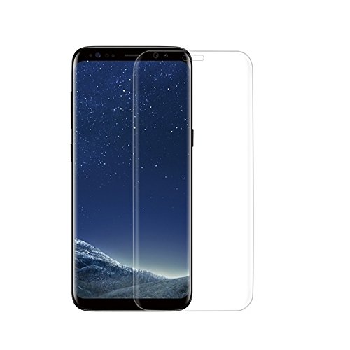 FR Avis Samsung Galaxy S8 Verre Trempé [Coque Compatible], Skitic Ultra Mince 3D Couverture Complète Dureté 9H Tempered Glass Screen Protector pour Samsung Galaxy S8 Smartphone 