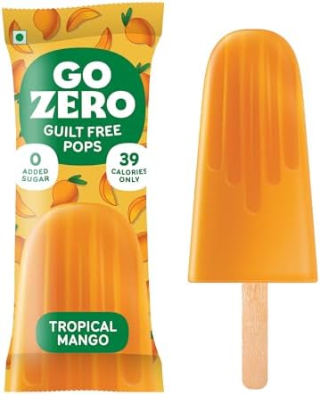 Go Zero Tropical Mango Guilt Free Fruit Pops 60 ml(location specific)