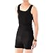 Produktbild BaronHong Frauen Lesben Tomboy Chest Binder Schnell trocknend Bademode Set Tank Top + Schwimmen Hosen (schwarz, M)