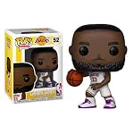Funko Pop Lebron James Los Ángeles Lakers camiseta blanca (NBA 52)