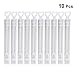 Produktbild BESTONZON 10 Stück Mini Herz Tube Bubbles/Bubble Wands, Great Wand Bubbles Party Favors für Hochzeiten und Jubiläen (leere Flasche)