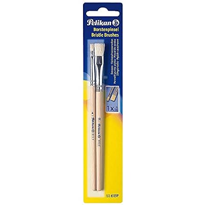 Pelikan - 720375 - Pinceaux Brosse - No. 613f - Taille 4 Et 10