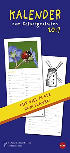 Preisvergleich Produktbild Kalender zum Selbstgestalten - Kalender 2017