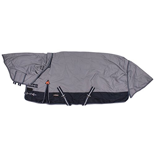 Preisvergleich Produktbild Epplejeck Decke Turnout Mit Halsteil 400g - Grau - Gr. 125 cm