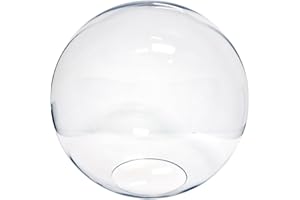 EXTRUMOL - Bola Farola Exterior - Recambio tipo Globo - Alumbrado Público - Exterior - Policarbonato Incoloro - Medidas: Ø 40 cm - Boca: 17 cm