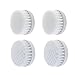 JoySmile Sensitive Brush Compatible Replacement 4 Pack Brush Heads for Deep Pore Facial Cleaning