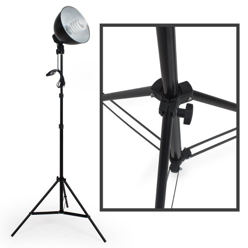 TecTake Kit iluminación Estudio fotográfico Set lámpara fotografía softbox trípode - Varios Modelos - (No. 3 | No. 400895)