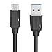 Produktbild vention® usb-c auf USB 3.0 Kabel schwarz (Auslöser/1 m) für USB Geräten, einschließlich der U89 MacBook (2016), Chromebook Pixel, Nexus 5 x, Nexus 6P, Nokia N1 Tablet, OnePlus 2 und mehr – Farbe: schwarz/Ideal für Reisen, Urlaub, Business und Auto...