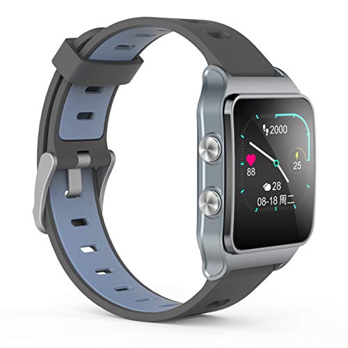 LEOTEC GPS Total Heart II - Smartwatch, Color Gris