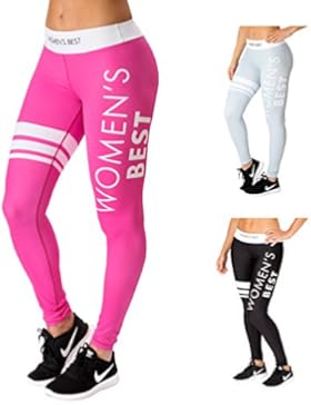 Sport-Leggings für Damen in tollem Design | Leggins, Sport-Hose, Trainings-Hose für Frauen mit elastischem Bund...