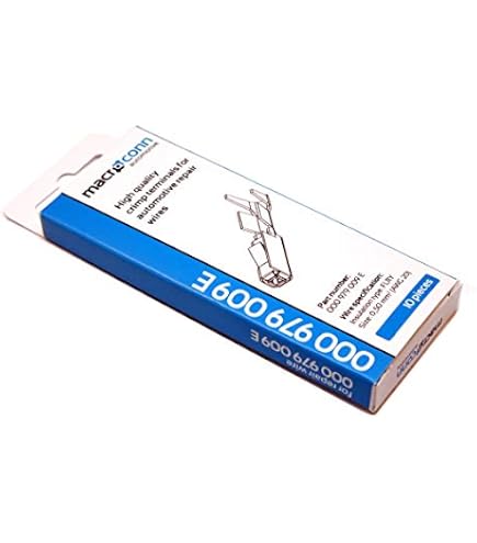 Macroconn Crimpkontakte Für Reparaturkabel 000979012E (10 Stück