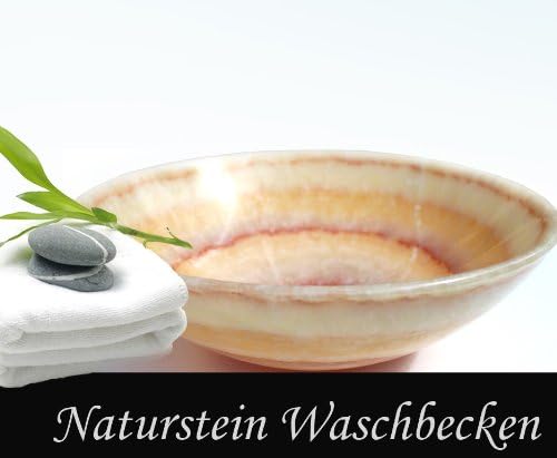 Honey Onyx Basin Natural Stone Marble Rose