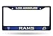 Produktbild Unbekannt NFL farbigen Chrom Teller Rahmen, Herren Damen Unisex, NFL Los Angeles Rams Colored Retro Chrome Plate Frame, 12" x 6", Navy, Navy