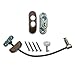 5 x Brown Max6mum Security Window & Door Restrictor for Baby and Child Safety - uses strong cable and is key lockable