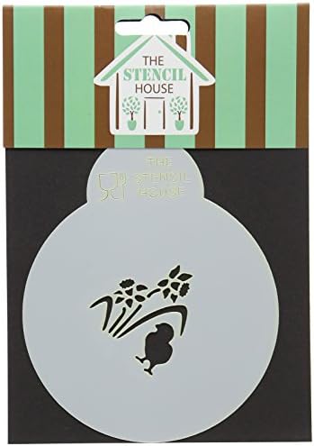 The Stencil House 18.5 x 14 x 0.1 cm Chick and Daffodils Cupcake Cookie Cutter, Silver