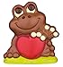 Produktbild Schokolade-online Schokoladen Frosch mit Herz, 6 Stück je 135g, Größe: 127x115x55 mm