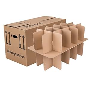 EYPEU Scatola Di Cartone, Scatola Per Trasloco, Scatoloni Per - Foto 8