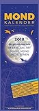 Image de Mondkalender 2018 - Streifenkalender (15 x 42) - Wandplaner - mit 100-jährigem Kalender: by Dr. phi