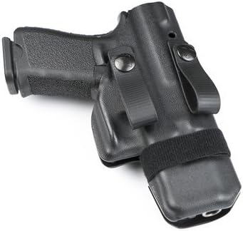 Raven Concealment Systems Ambidextrous Morrigan IWB Holster Fits Glock 19/23/32 with Soft Loops, Black