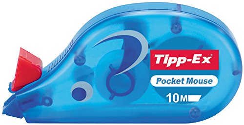 Tipp-Ex Pocket Mouse Korrekturroller mit Bandschutzkappe / Korrekturband 10m x 4,2mm / 10er Pack - 3