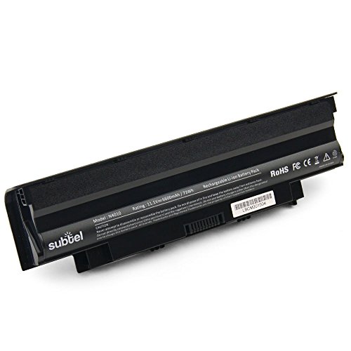 subtel® Qualitäts Akku (6600mAh) für Dell Inspiron 13R / 14R / 15R / 17R / Vostro 3450 / 3550 / 3750 Notebookakku Laptopakku Ersatzakku Batterie - 2