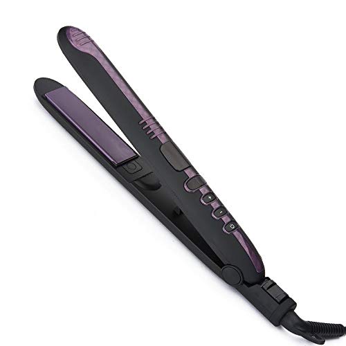 Hair Straightener Digital Display Blue Screen Thermostat 230 Degree Negative Ion Hair Straightener Electric Splint Perm