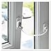 Penkid Safety Window Restrictor (Multiple Box of 5, White)