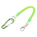 Produktbild sourcingmap Karabinerhaken Grün Spule Lanyard Frühling Schlüsselanhänger Hummer Haken
