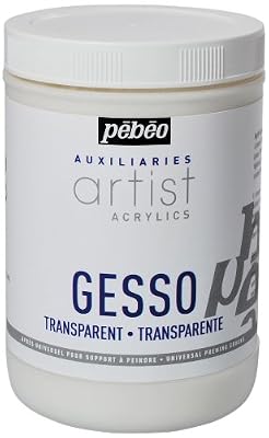 Pébéo PEBEO Gesso Apprêt 1 L Transparent