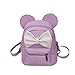 Produktbild VJGOAL Damen Brieftasche, 2019 Neu Frauen Mädchen Elegant Einfach Mode Trend Wild Mickey Rucksack Bogen Rucksack