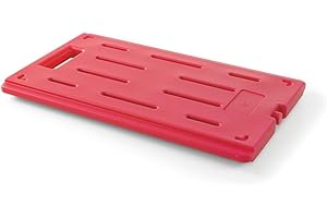 HENDI Aufheizelement, kann bis zu 90°C erhitzt Werden, für den Einsatz in Thermoboxen, GN 1/1, 530x325x(H) 30mm, HDPE