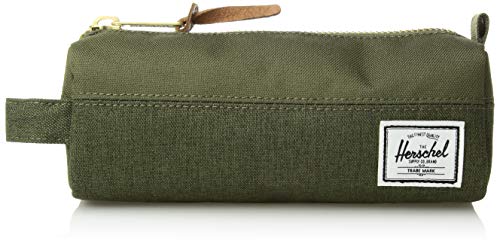 Preisvergleich Produktbild Herschel Settlement Case Schlampermäppchen 20 cm Olive Night Crosshatch / Olive Night