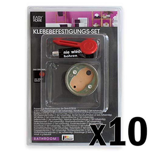 Preisvergleich Produktbild Easy Home® Klebebefestigung 10er-Set