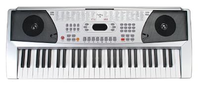 Funkey 54 -26976- synthétiseur avec bloc d'alimentation et pupitre pour partition